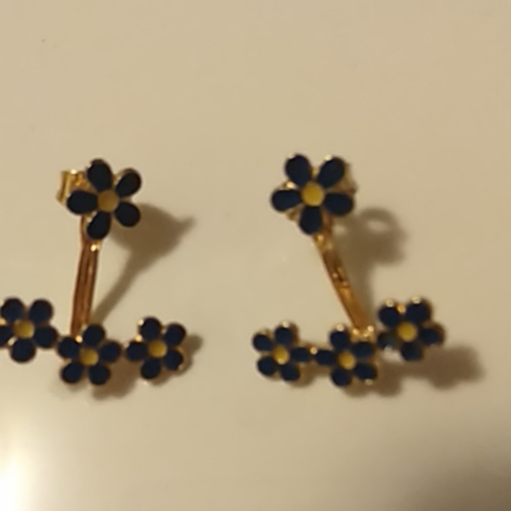 Daisy Jacket Earrings
